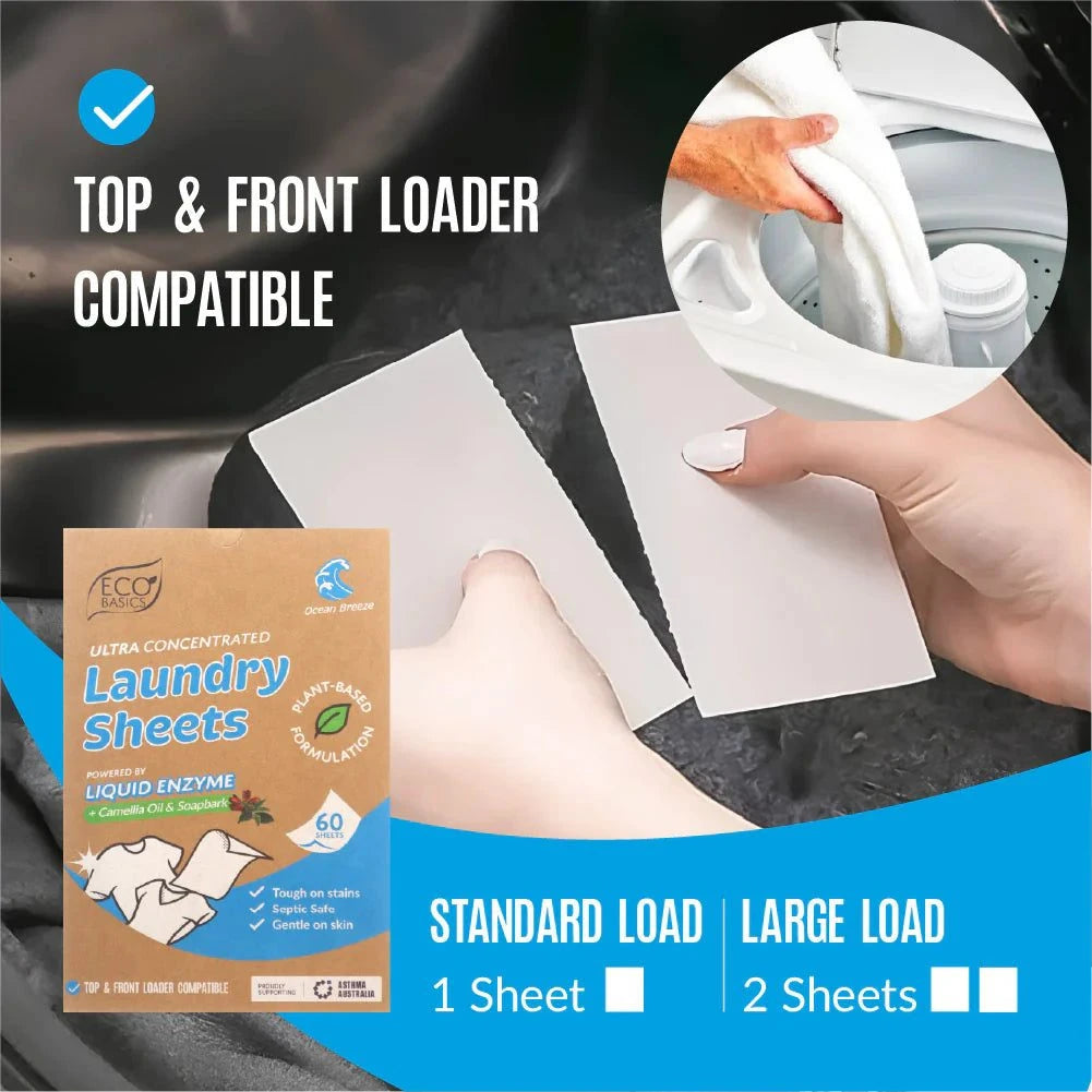Eco Basics - NEW! Laundry Sheets