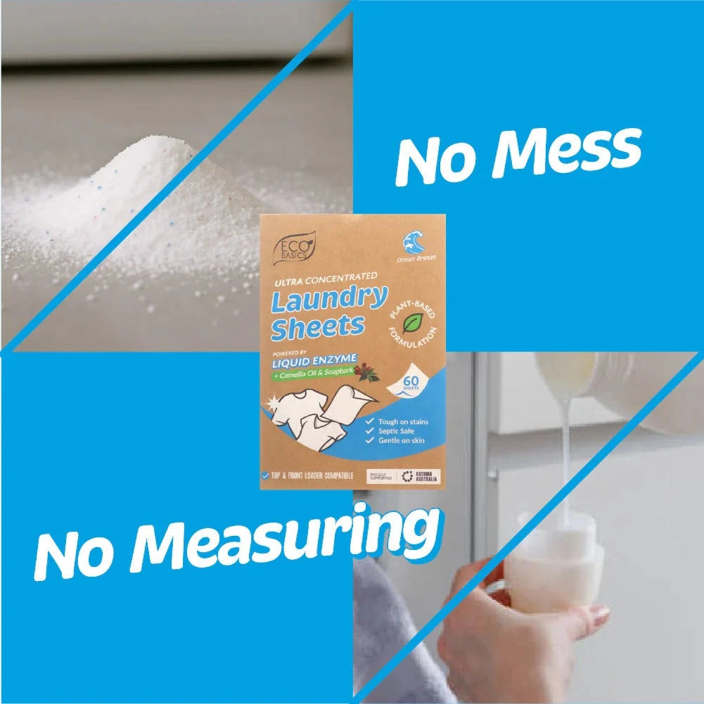 Eco Basics - NEW! Laundry Sheets