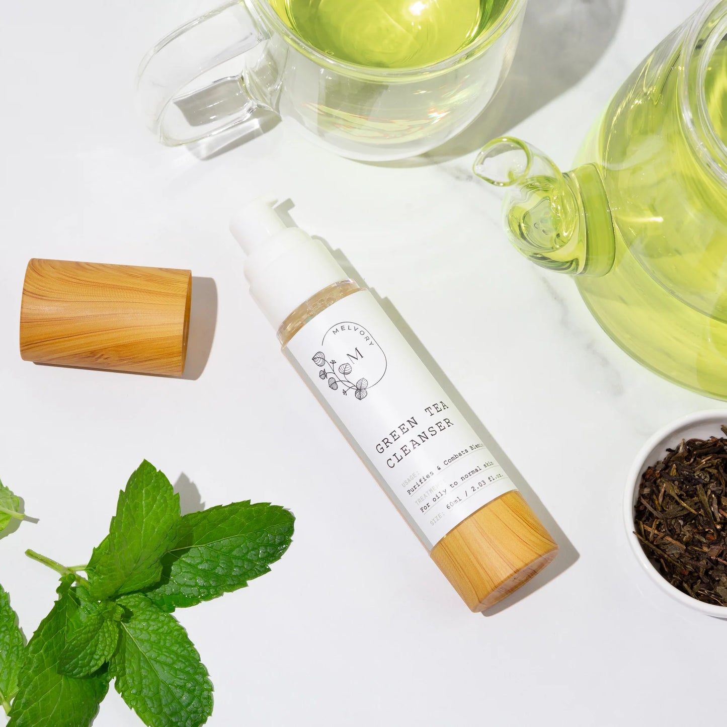 Melvory - Green Tea Cleanser