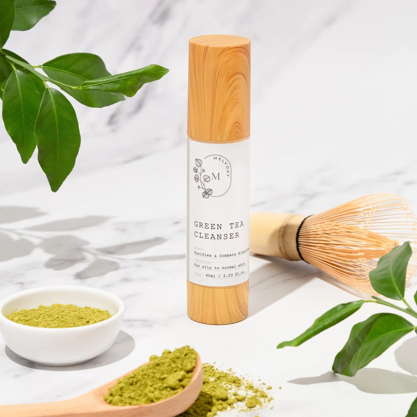 Melvory - Green Tea Cleanser