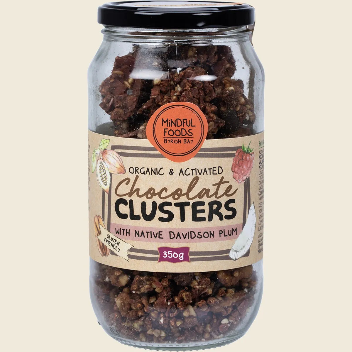 Mindful Foods - Chocolate Clusters with Davidson Plum