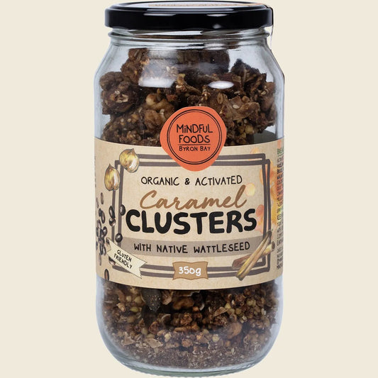 Mindful Foods - Caramel Clusters with Native Wattle Seed