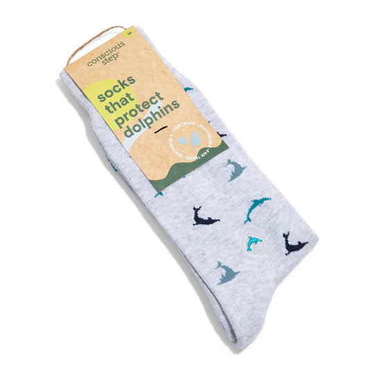 Conscious Step - Pair: Socks that protect Dolphins