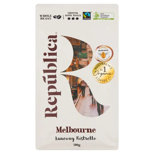 Republica - Melbourne Coffee Beans, 500g