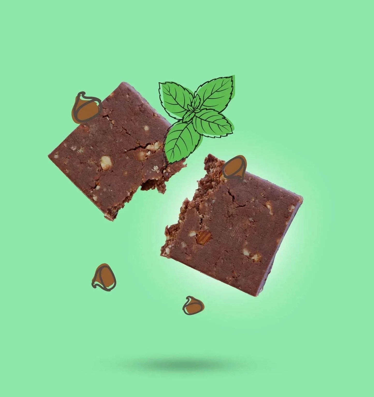 Fodbods - Mint Chocolate Protein Bar