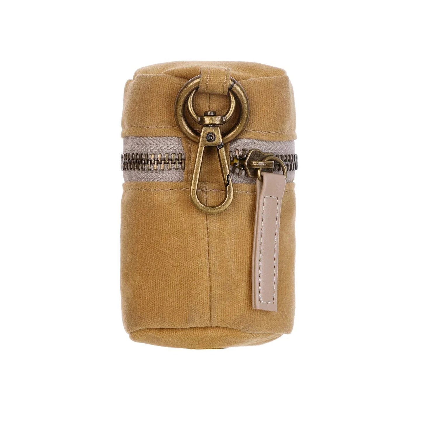 Outback Tails - Waxed Canvas Pick-Up Bag Holder (yellow)