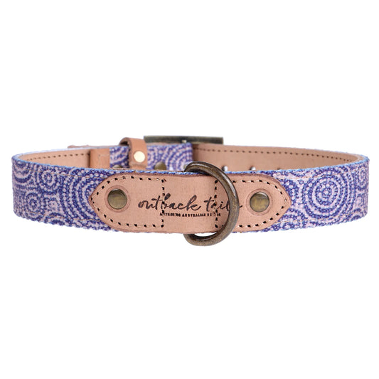 Outback Tails - Leather Dog Collar - Ngama