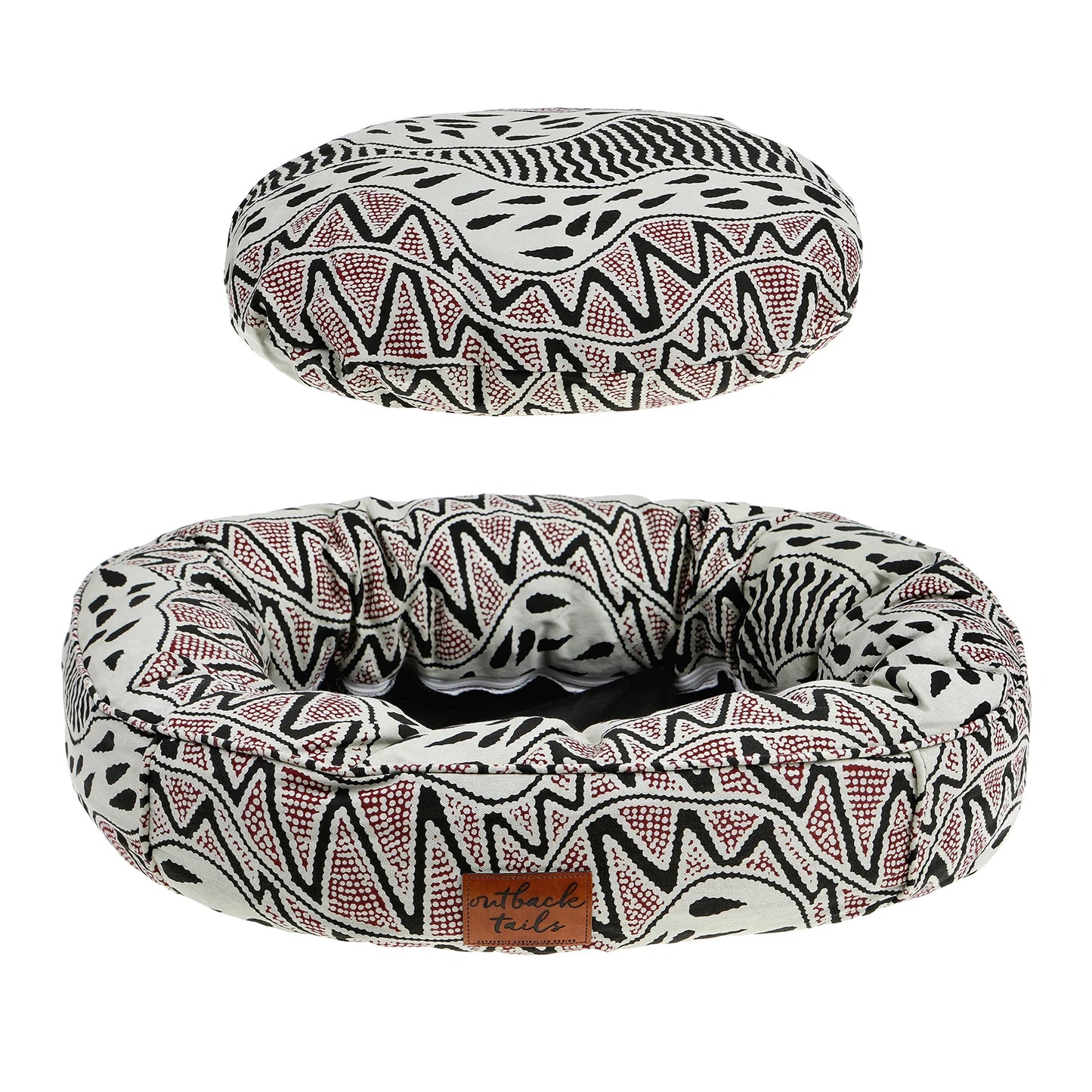 Outback Tails - Round Therapeutic Dog Bed - Vaughn Springs