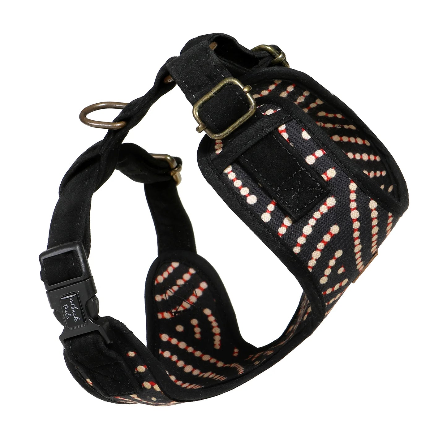 Outback Tails - Canvas Dog Harness - Fire Country Dreaming
