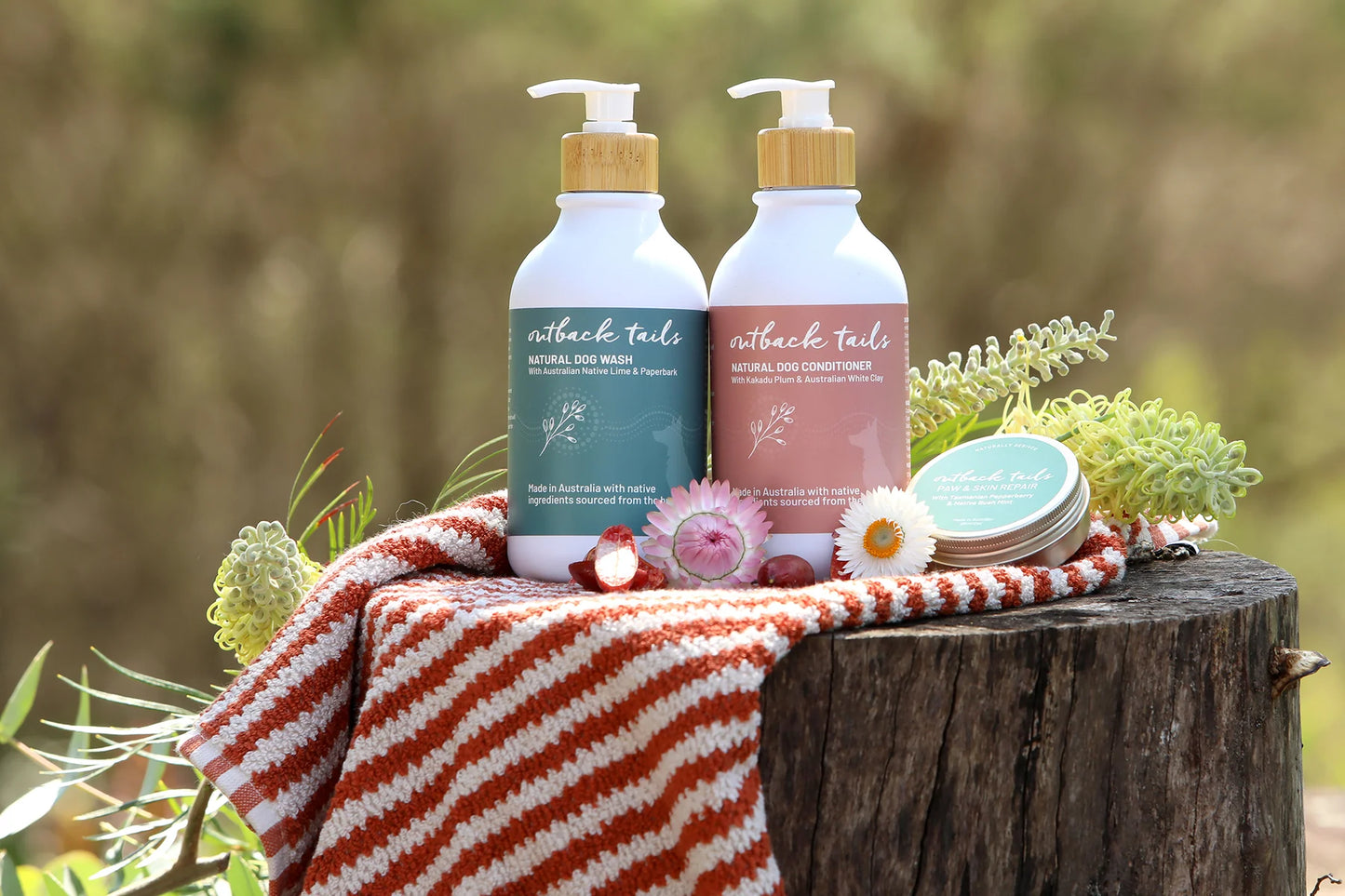 Outback Tails - Natural Dog Wash with Native Lime and Paperbark