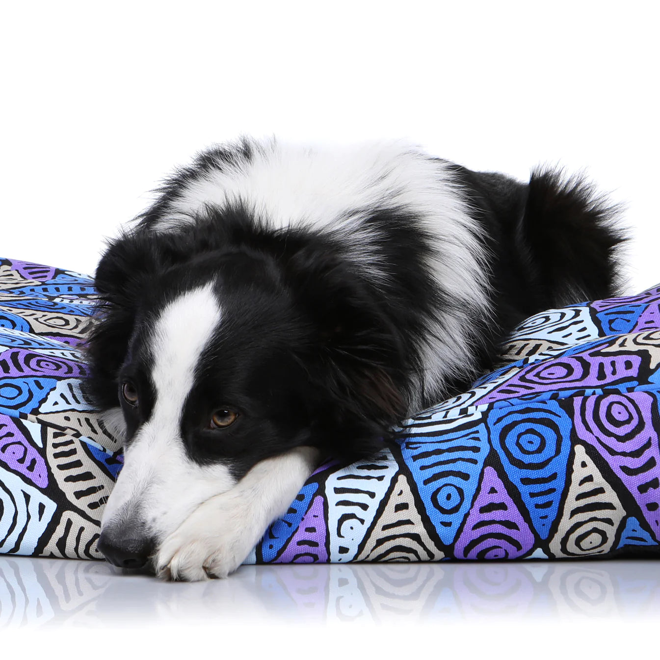 Outback Tails - Rectangular Therapeutic Dog Bed - Salt Lakes