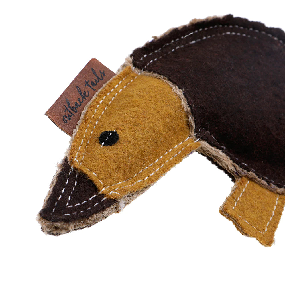 Outback Tails - Outback felt toy - Ed the Echidna