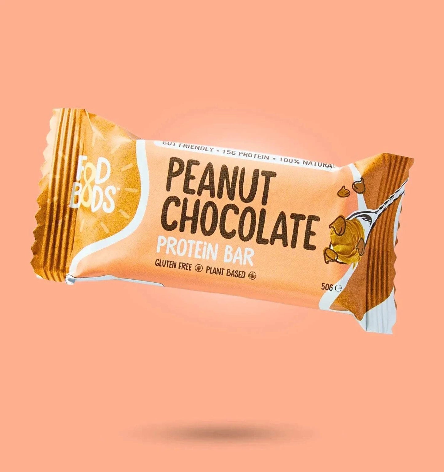 Fodbods - Peanut Choc Chunk Protein Bar