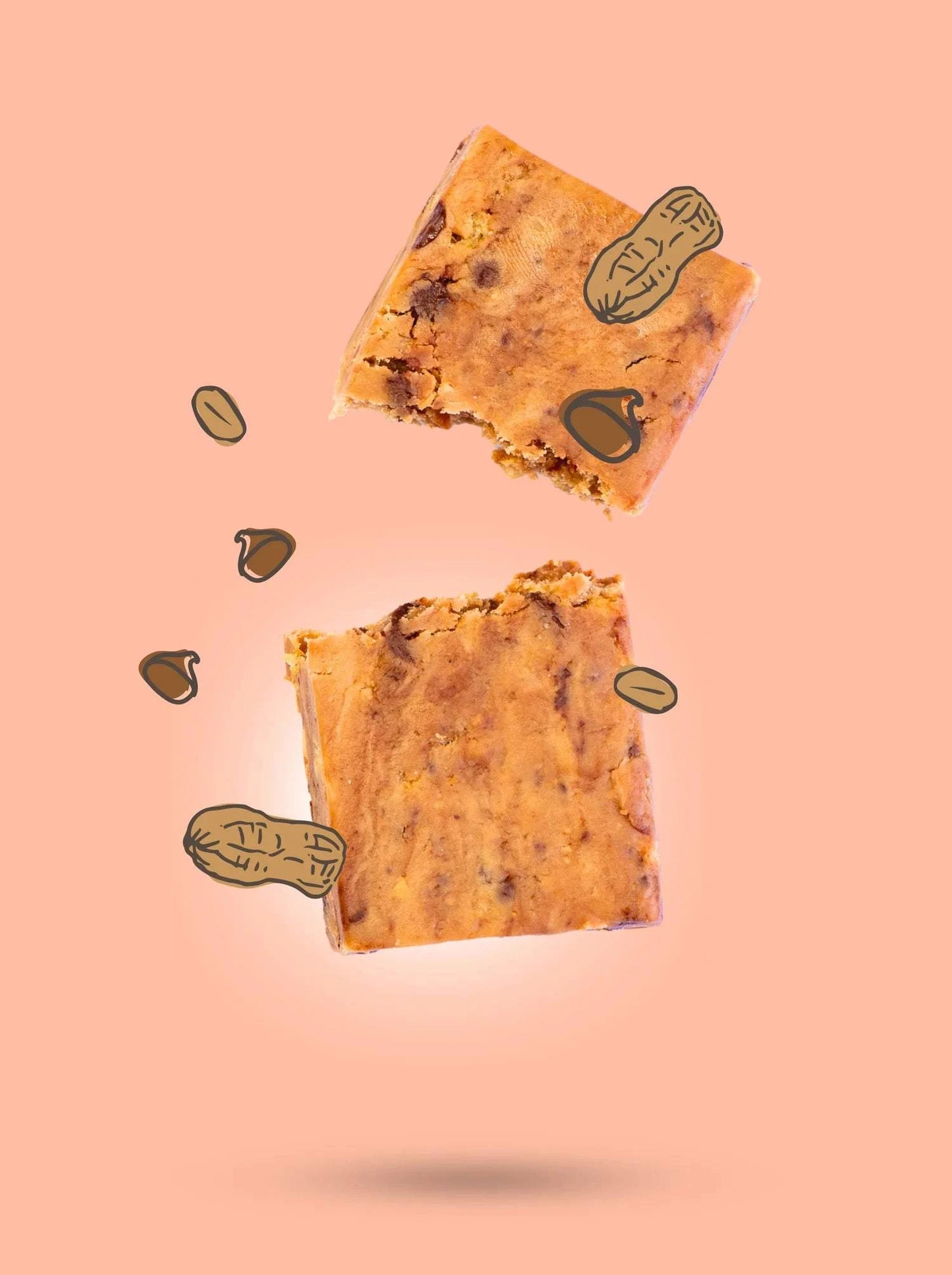 Fodbods - Peanut Choc Chunk Protein Bar