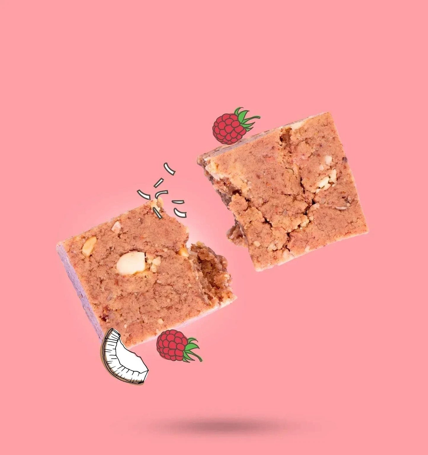 Fodbods - Raspberry Coconut Protein Bar