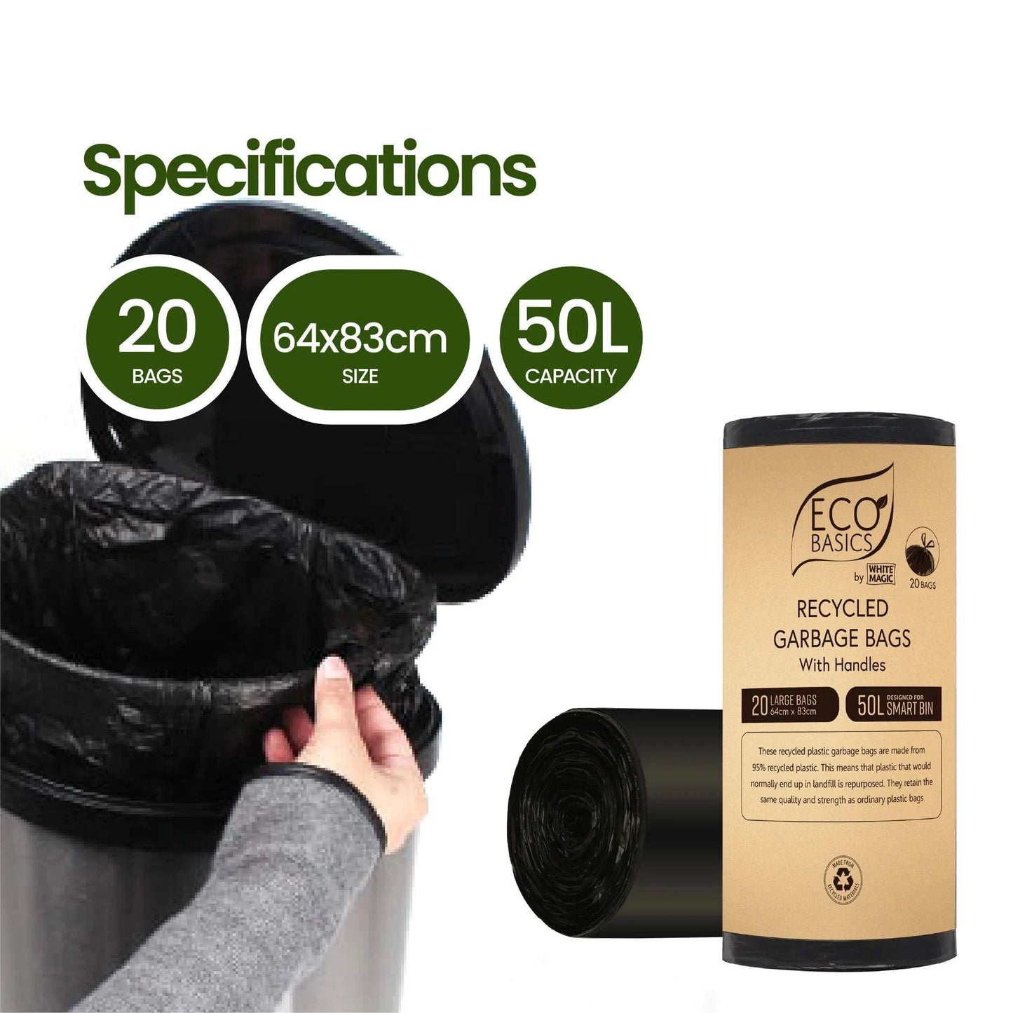 Eco Basics - Recycled Garbage Bags