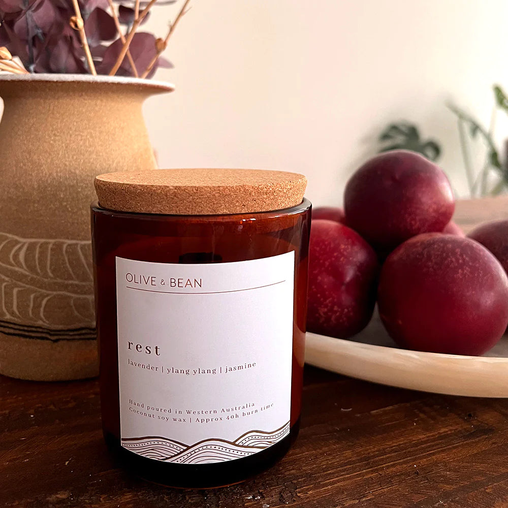Olive & Bean - Rest candle