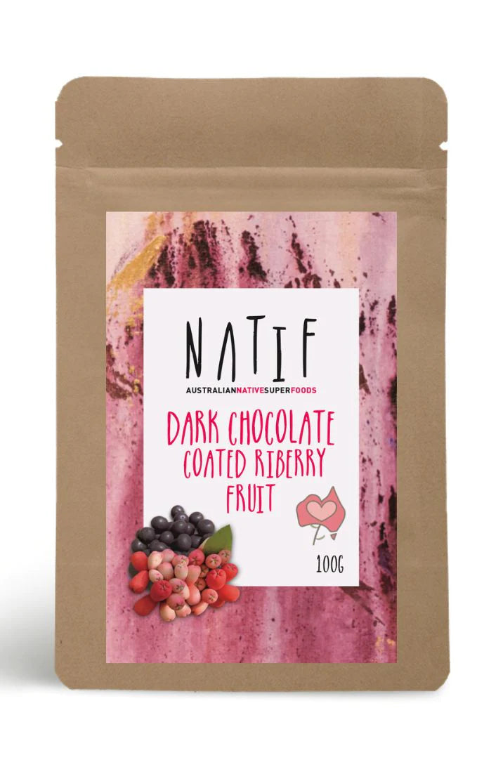 Natif - Dark Chocolate Coated Riberry Fruit