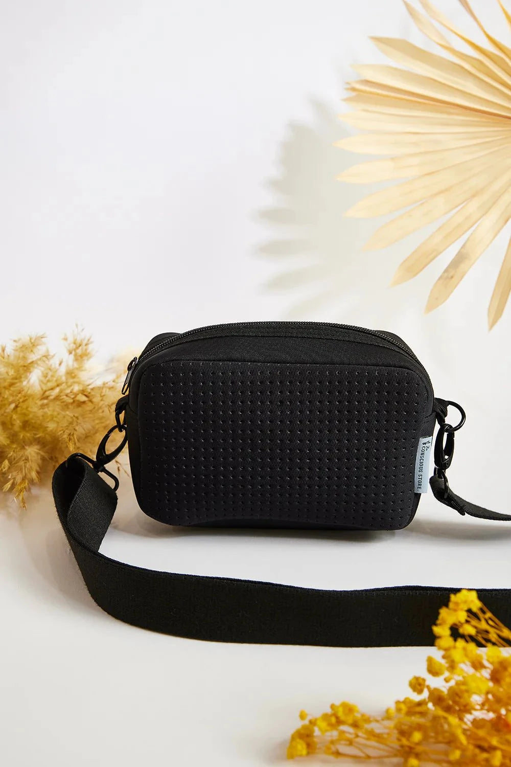 The Conscious Store - Recycled Neoprene Crossbody Bag