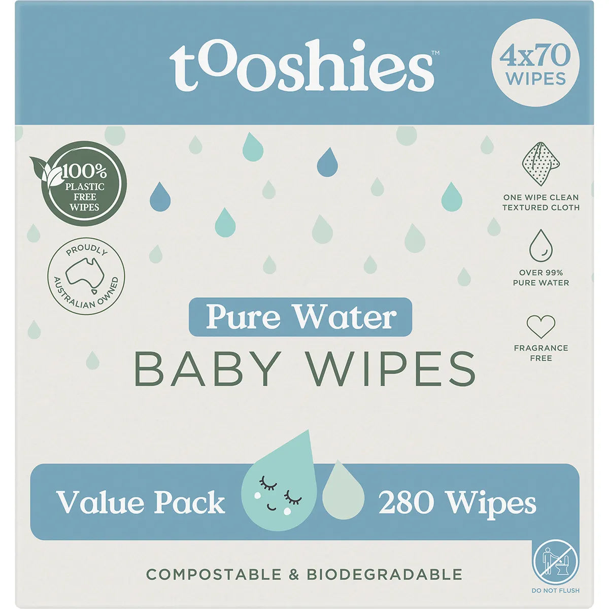 Tooshies - Pure Water Wipes