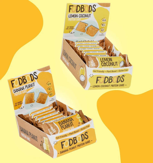 Fodbods - The Big Double Protein Bundle (Lemon Coconut and Banana Peanut)