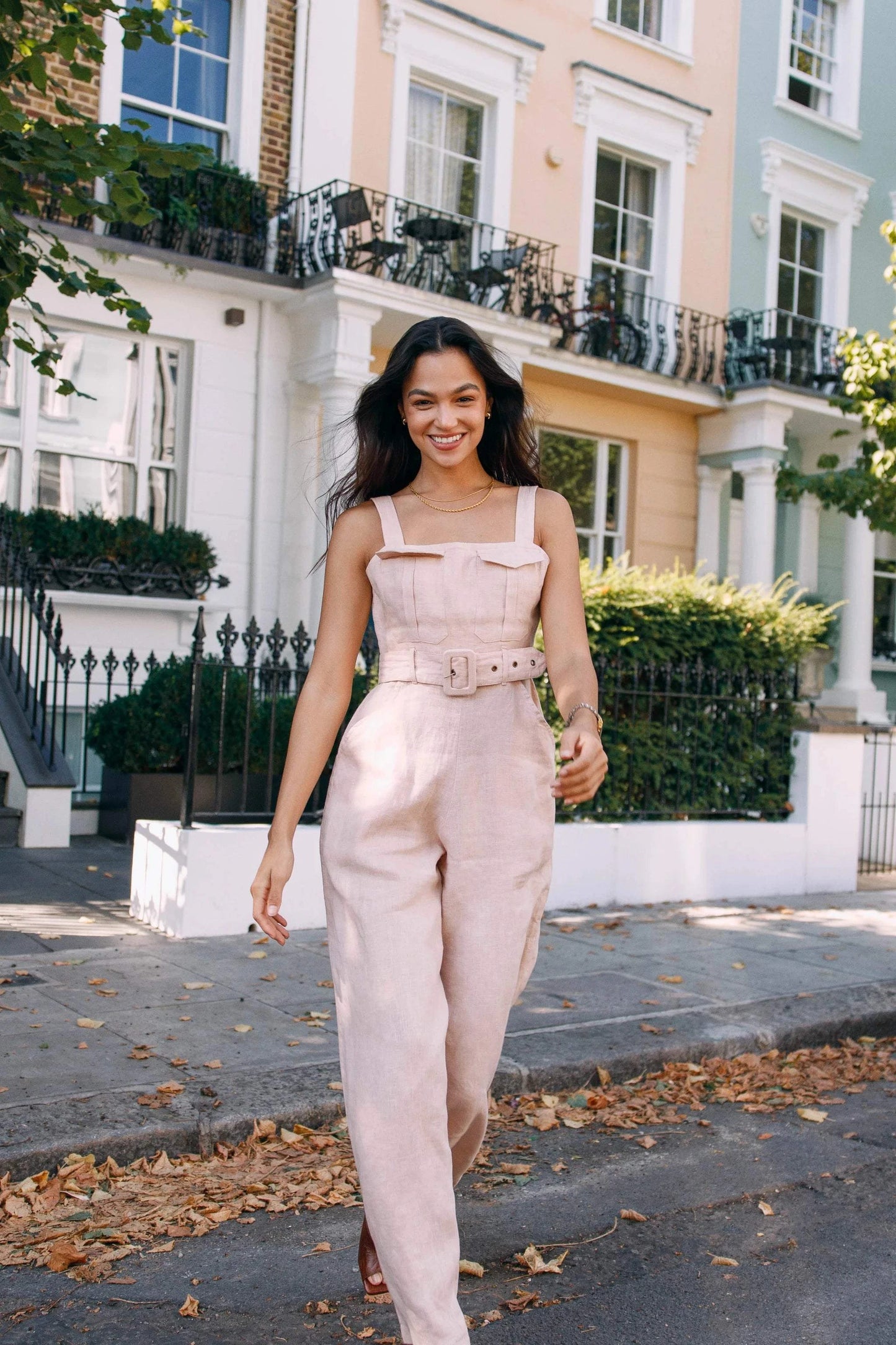 W.two - Signature Linen Jumpsuit