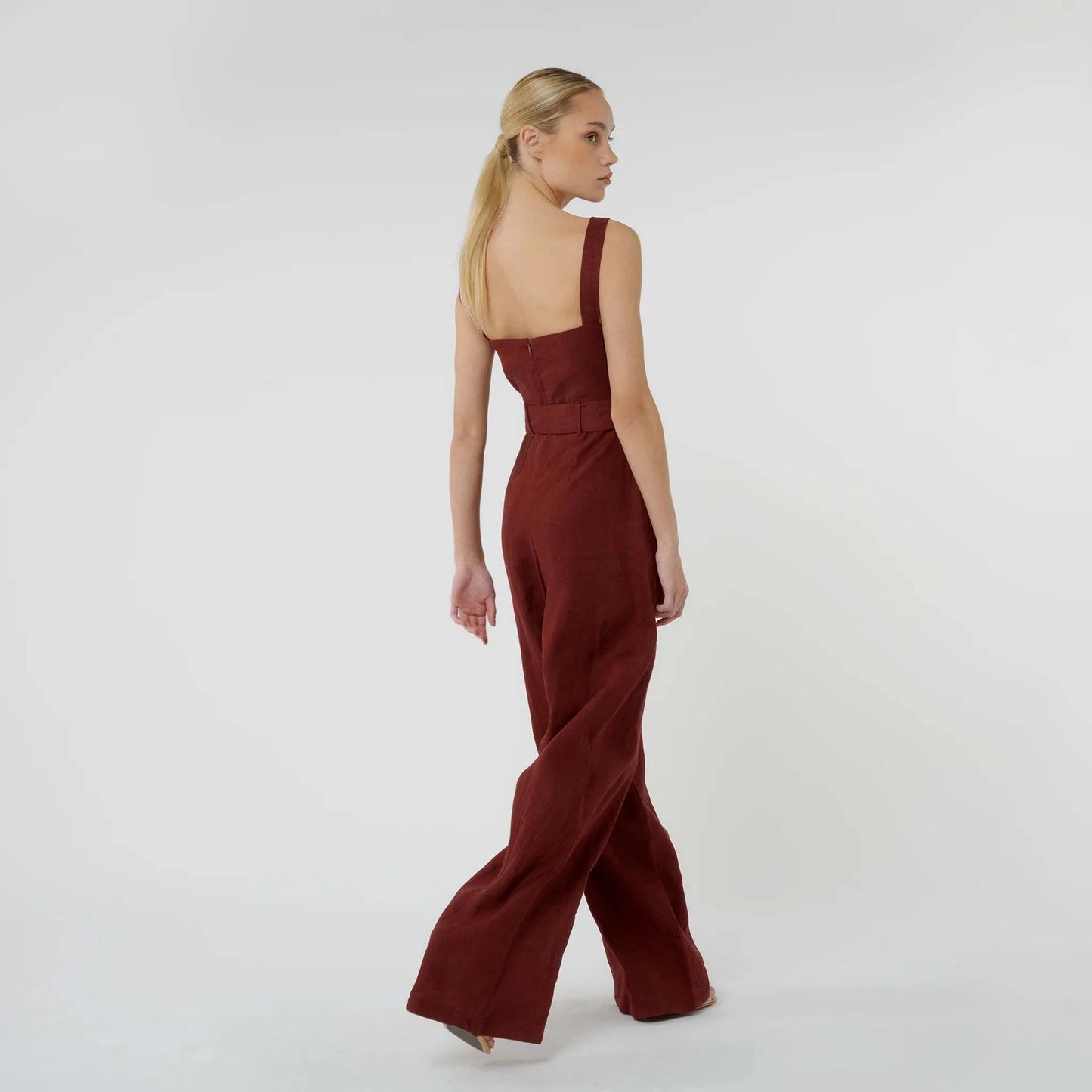 W.two - Signature Linen Jumpsuit