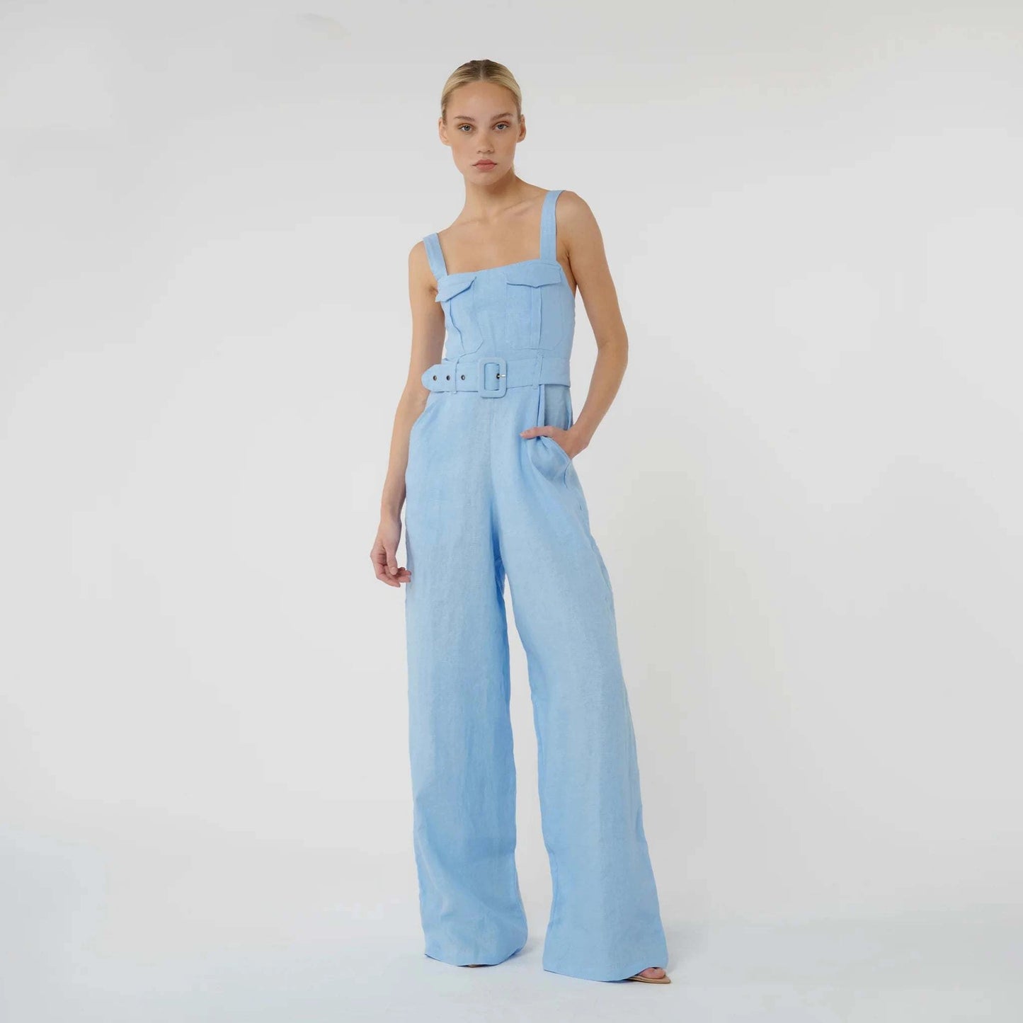 W.two - Signature Linen Jumpsuit