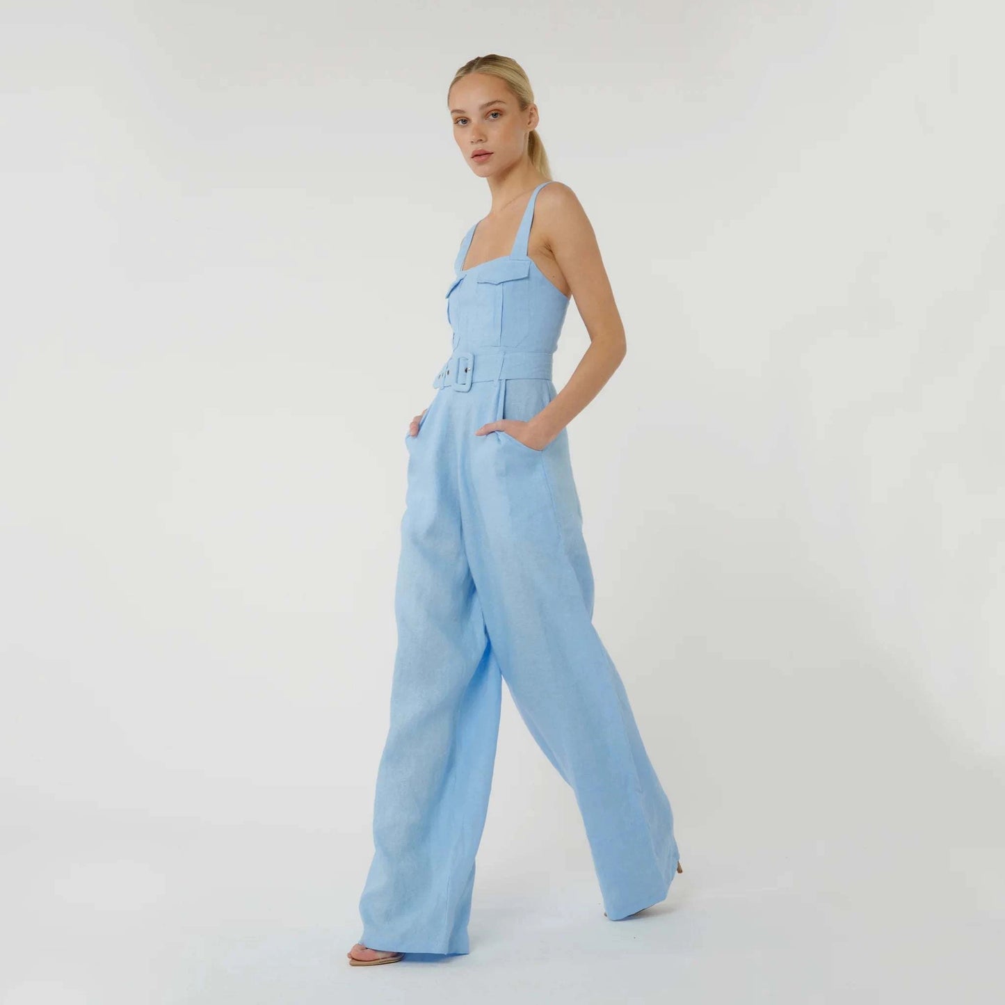 W.two - Signature Linen Jumpsuit