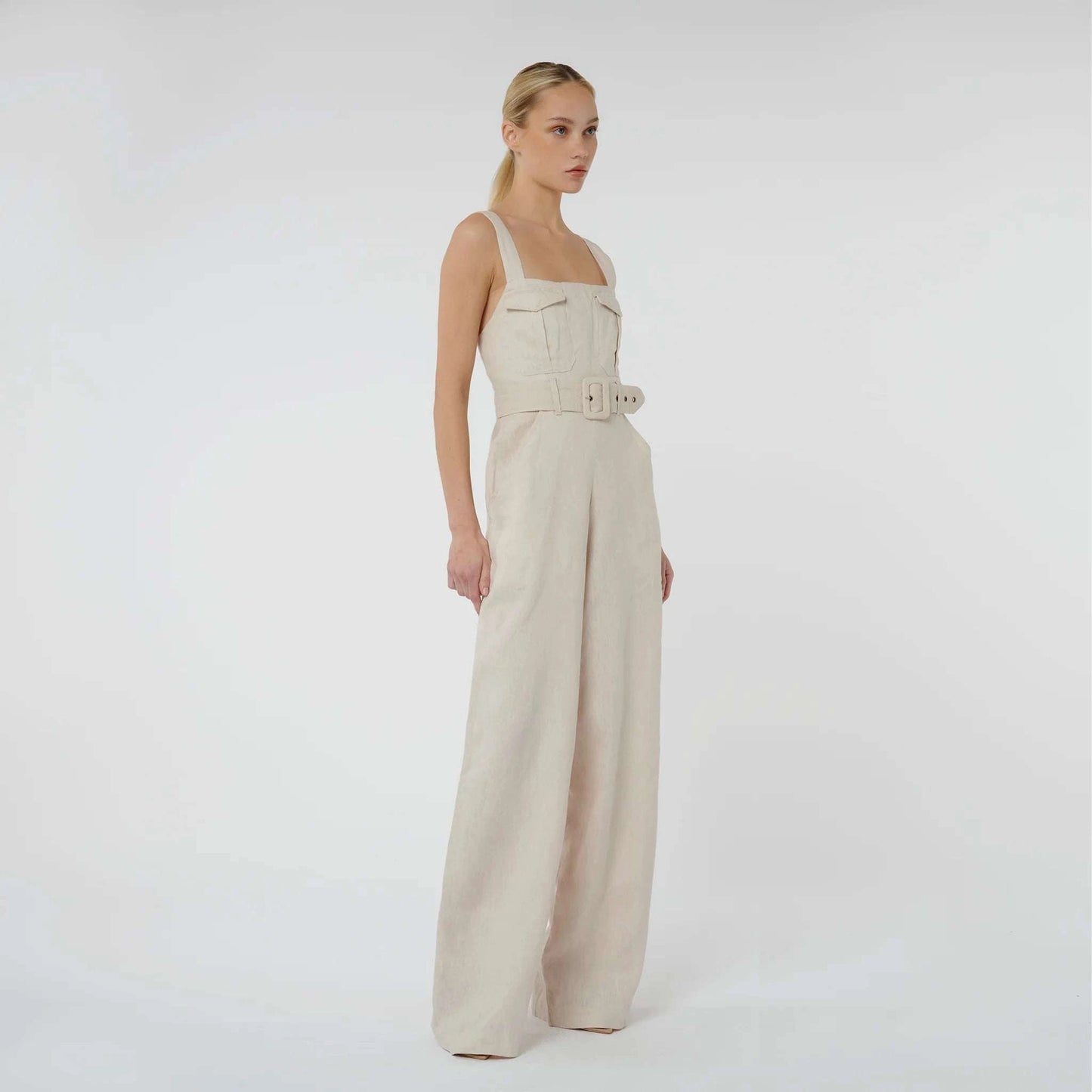 W.two - Signature Linen Jumpsuit