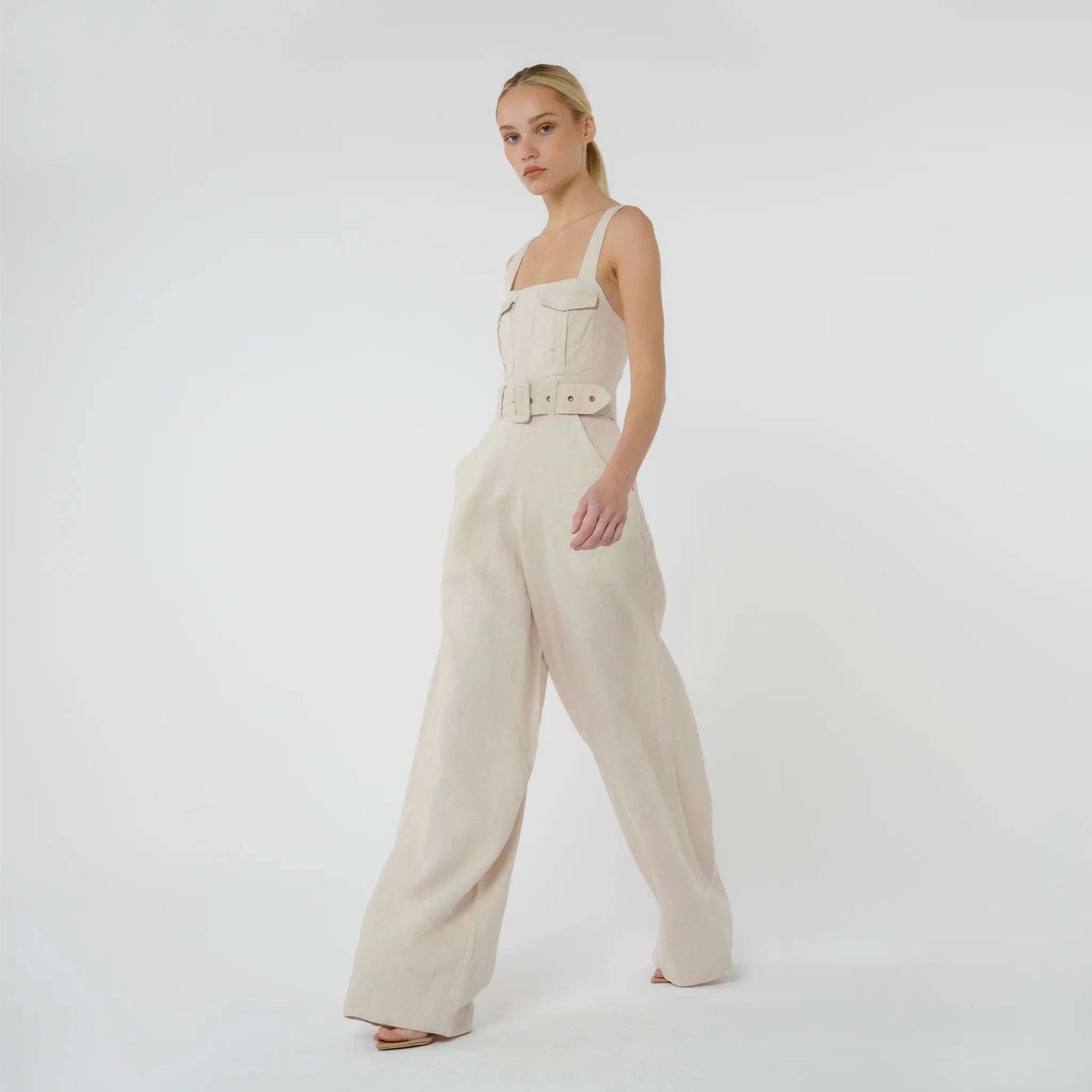 W.two - Signature Linen Jumpsuit