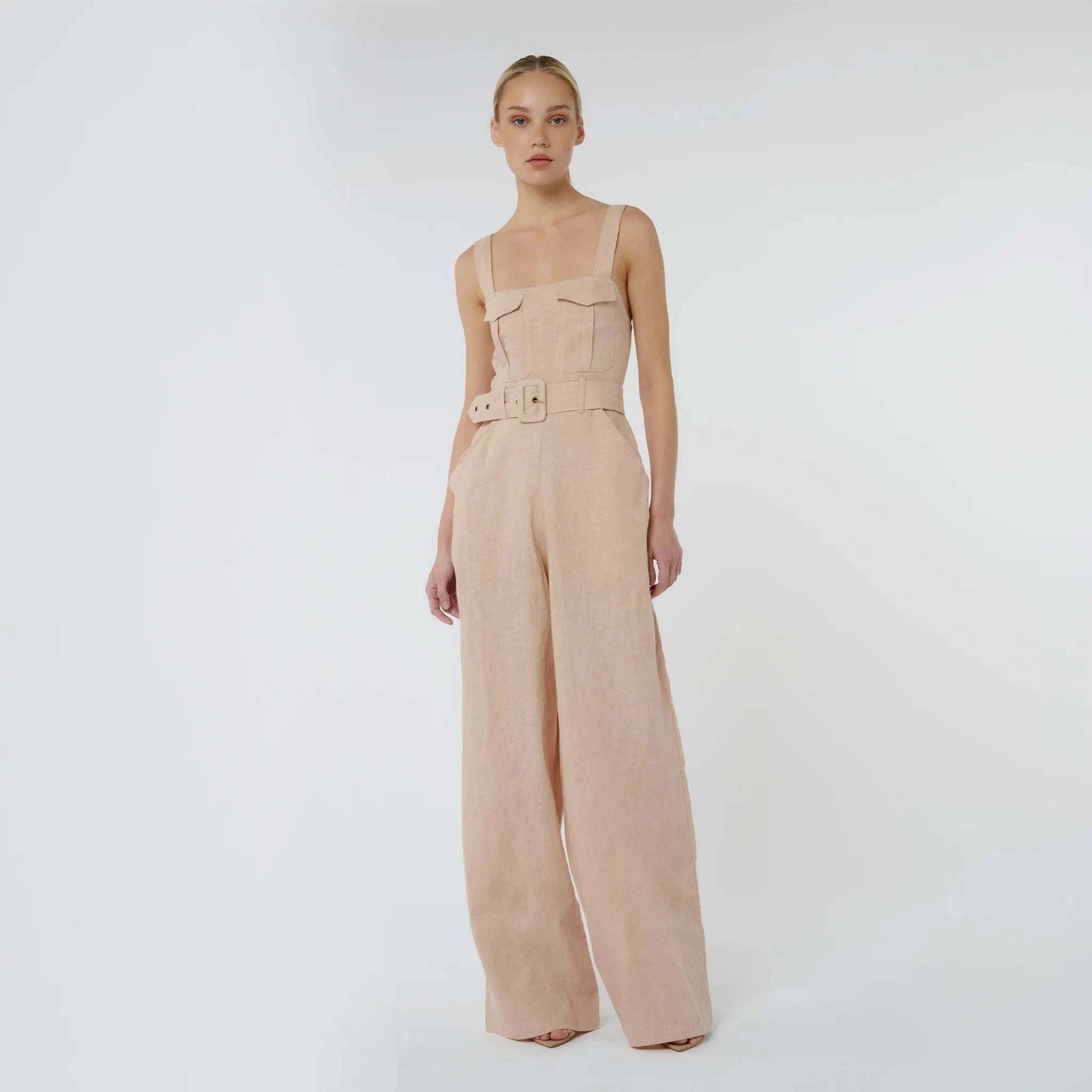 W.two - Signature Linen Jumpsuit