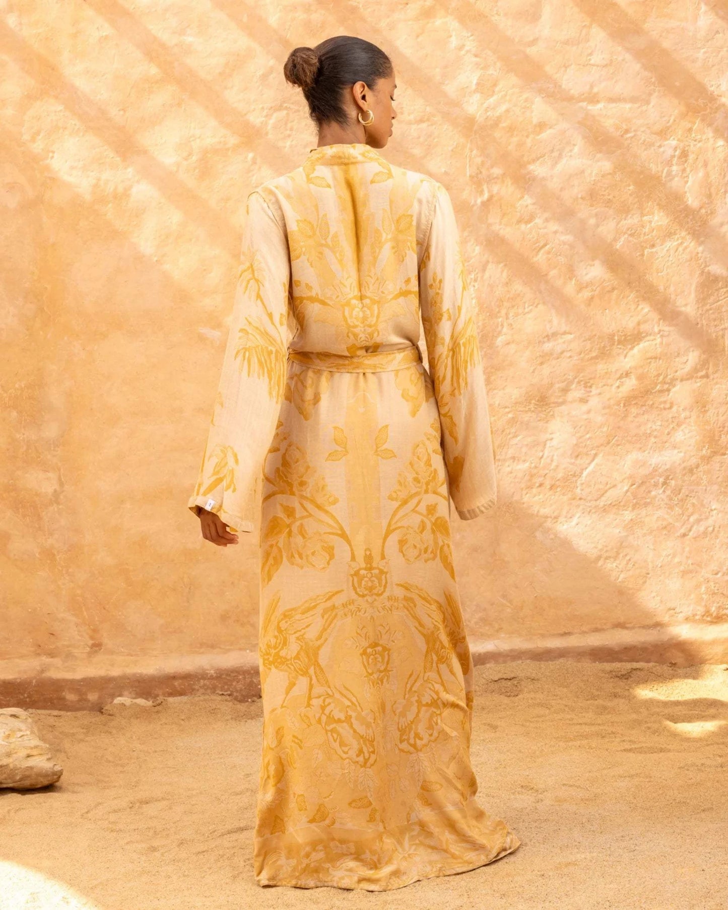 Brahmaki - Eco-Friendly Maxi Kaftan, Whispers of Cleopatra