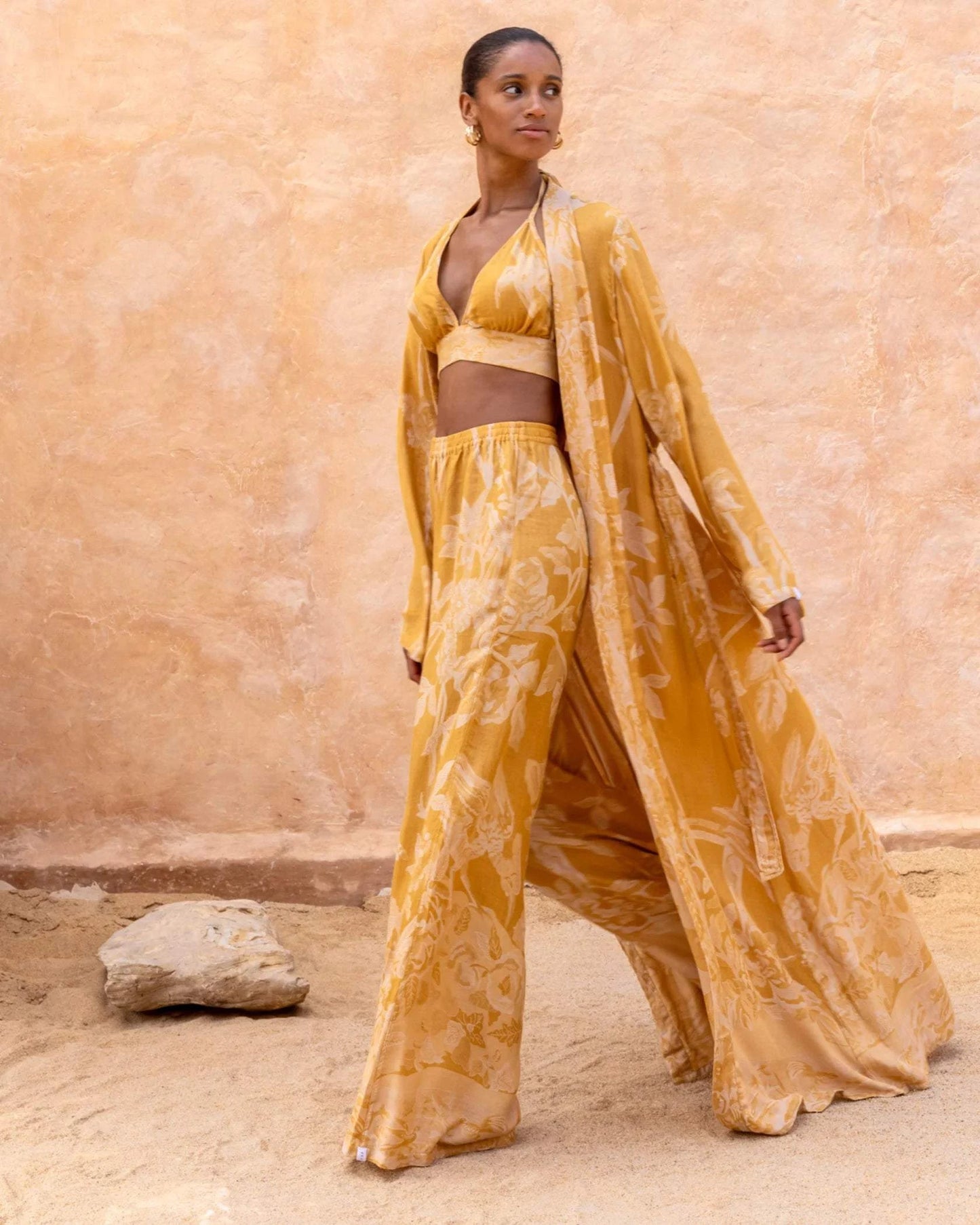 Brahmaki - Eco-Friendly Maxi Kaftan, Whispers of Cleopatra