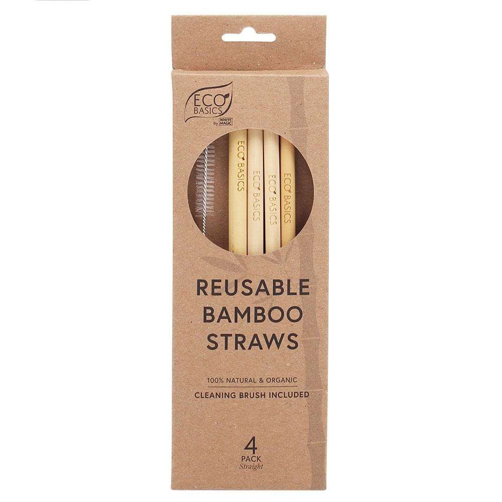 Eco Basics - Reusable Bamboo Straws