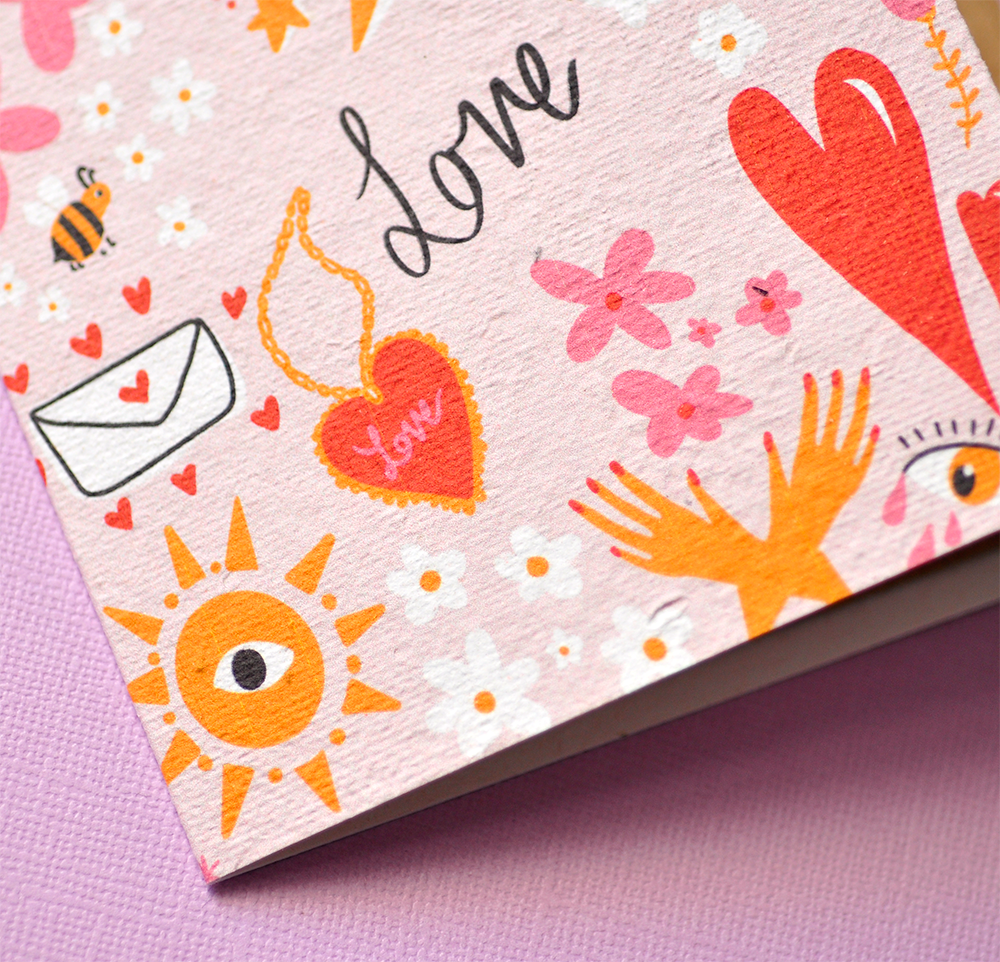Lost in Love Plantable Greeting Card
