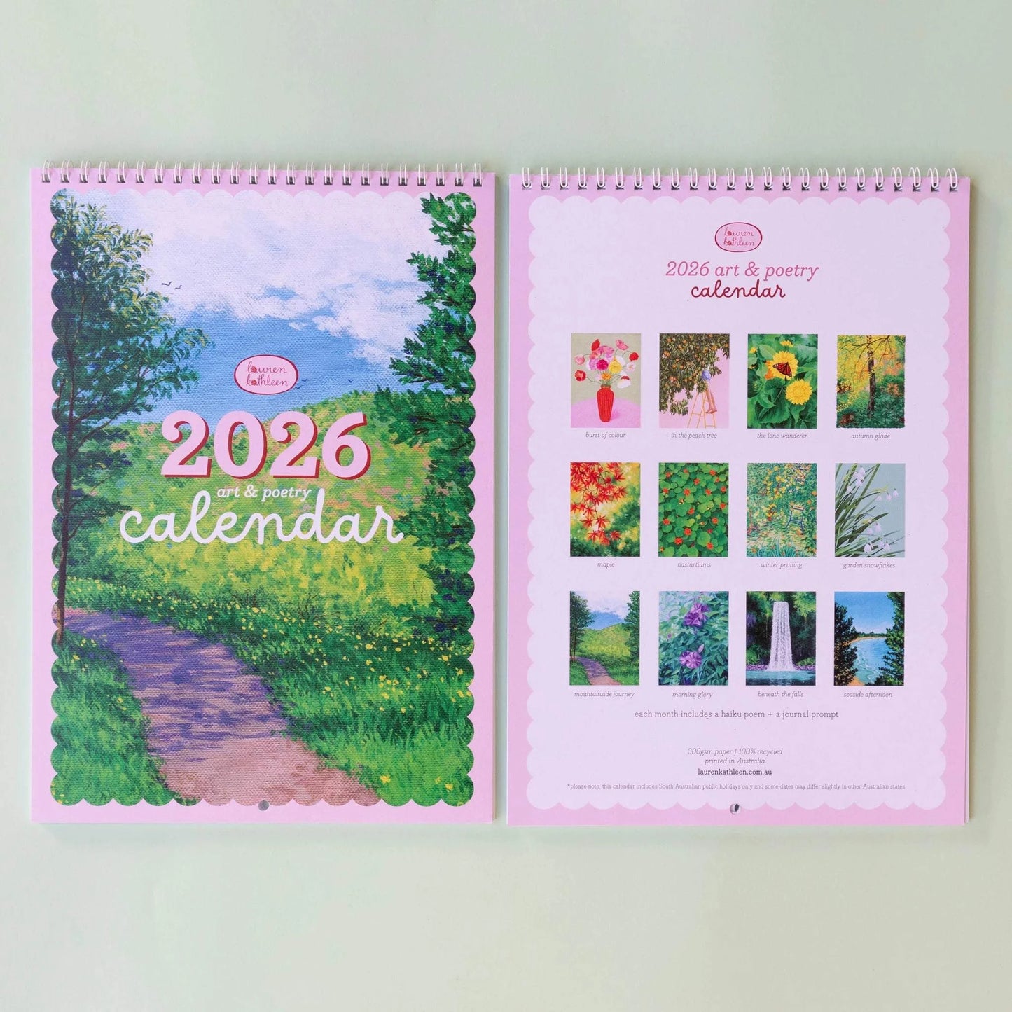 Lauren Kathleen - 2026 Calendar