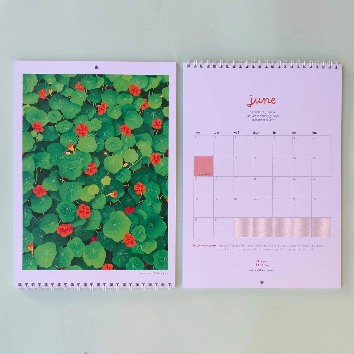 Lauren Kathleen - 2026 Calendar