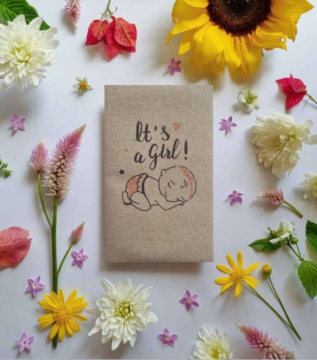 It's a Girl - Wildflower Seeds