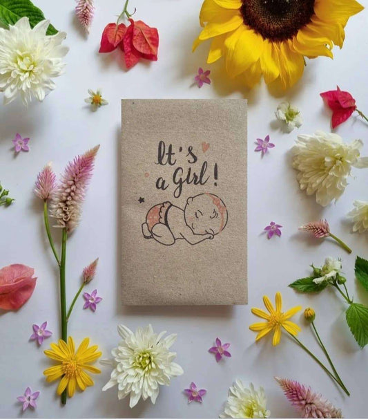It's a Girl - Wildflower Seeds
