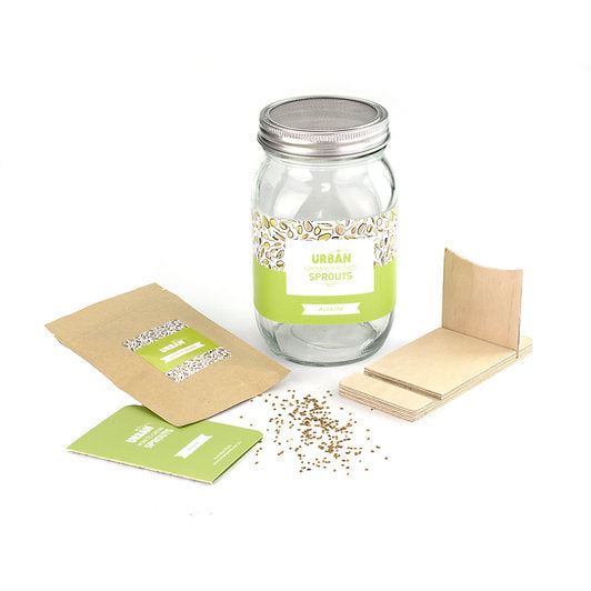 Urban Greens - Sprout Jar Kit (Alfalfa)