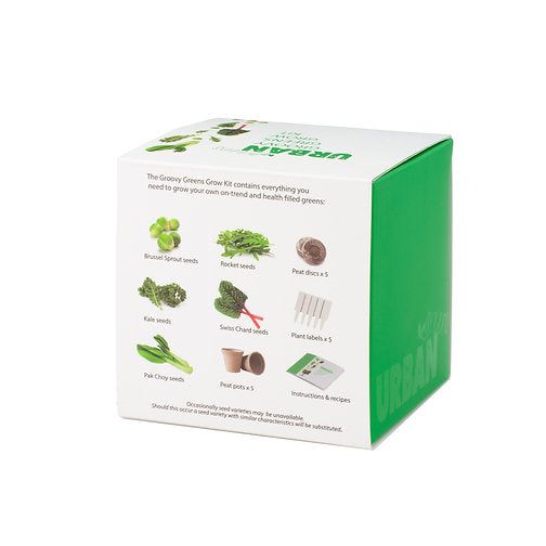 Urban Greens - Garden Starter Kit (Groovy Greens)