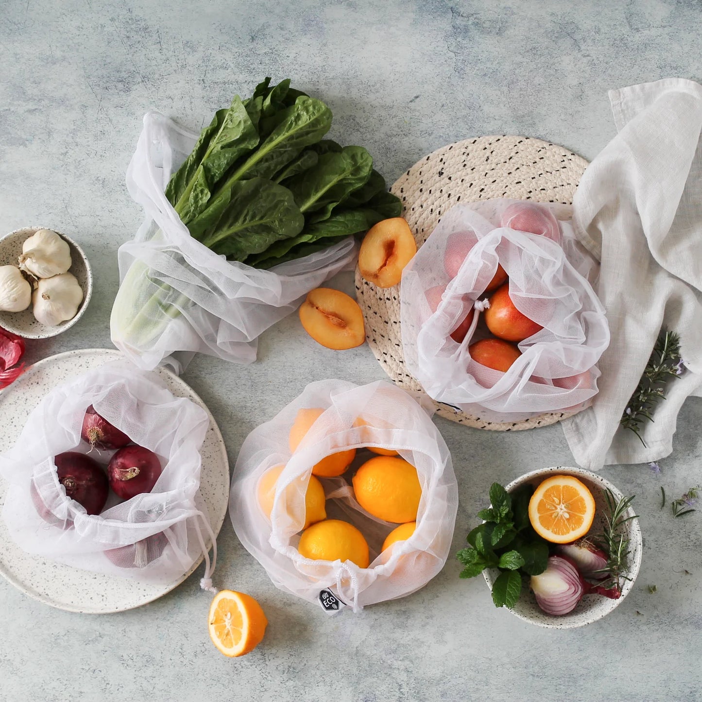 Ever Eco - Reusable produce bags RPET Mesh