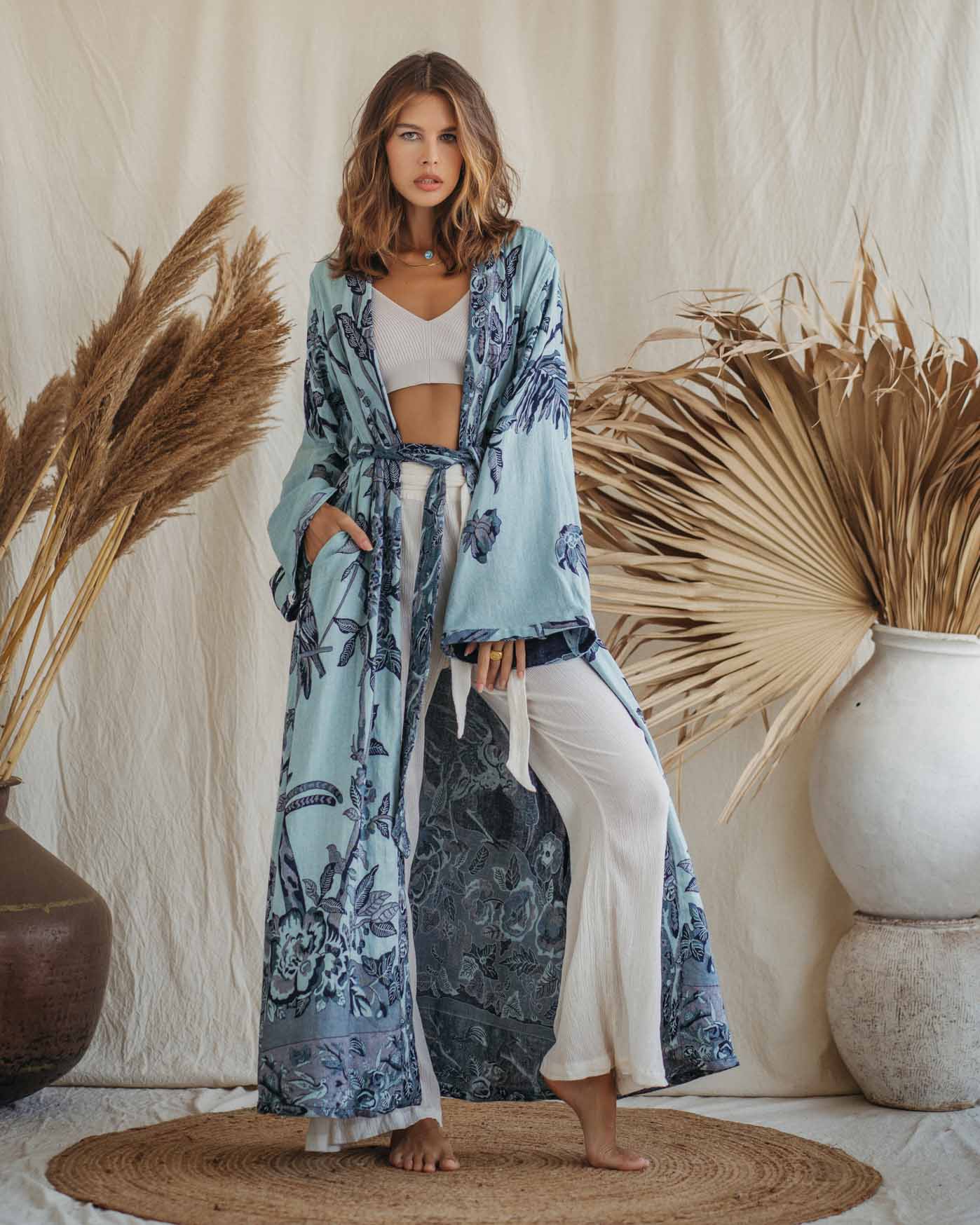 Brahmaki - Eco-Friendly Maxi Kaftan, Elsa – Something Special Concept Store