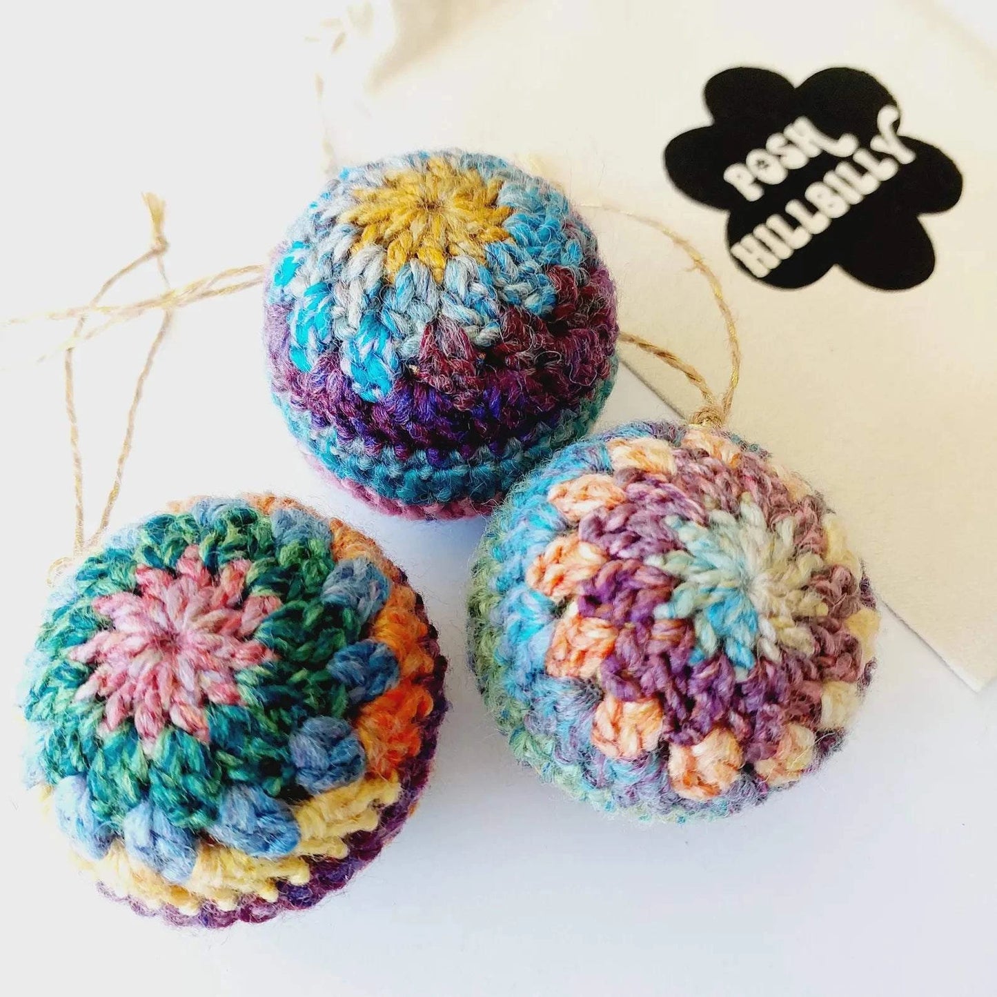 PoshHillbilly - Upcycled Christmas Baubles