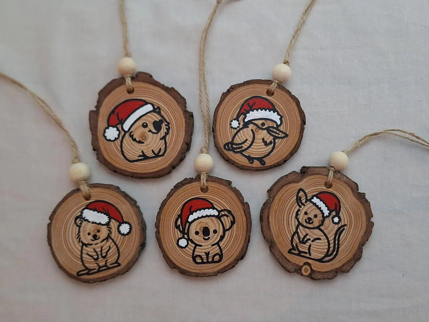 The Handmade Wombat - Wombat ornament