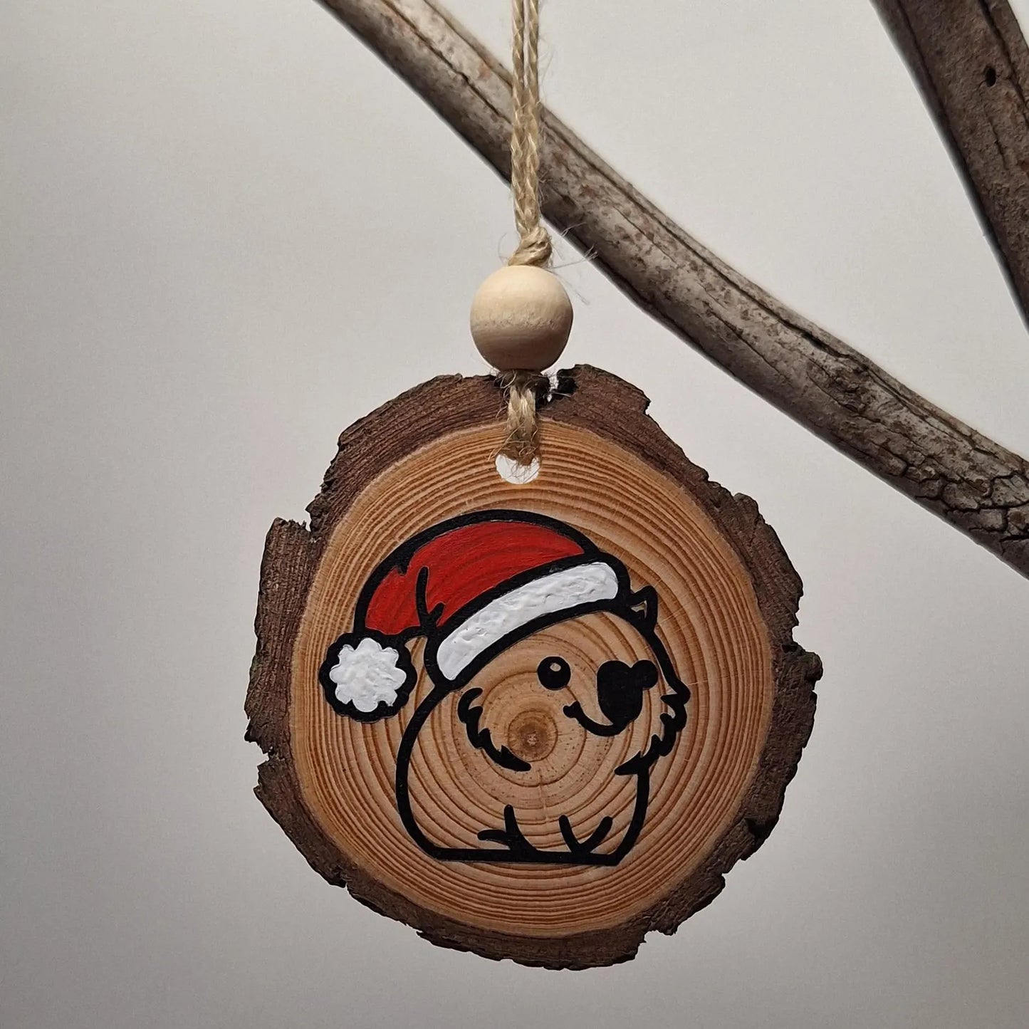 The Handmade Wombat - Wombat ornament