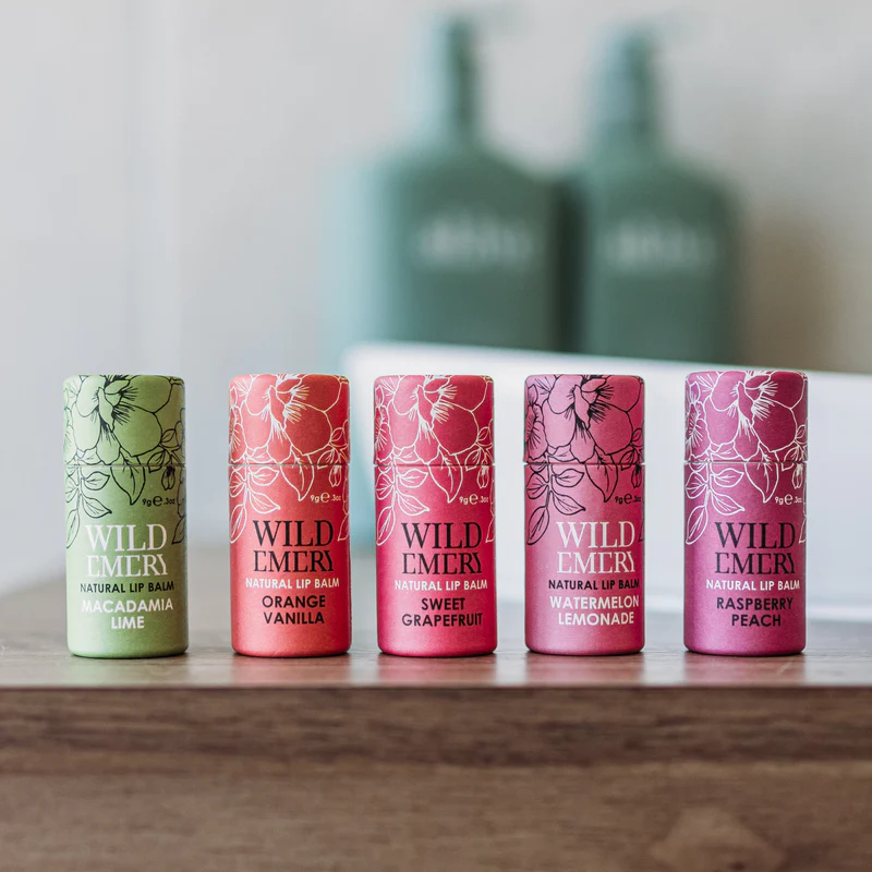 Wild Emery - Natural Lip Balm, Sweet Grapefruit