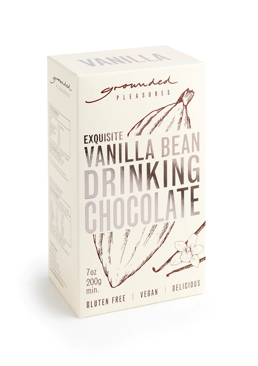 Grounded Pleasures - Exquisite Vanilla Bean Drinking Chocolate