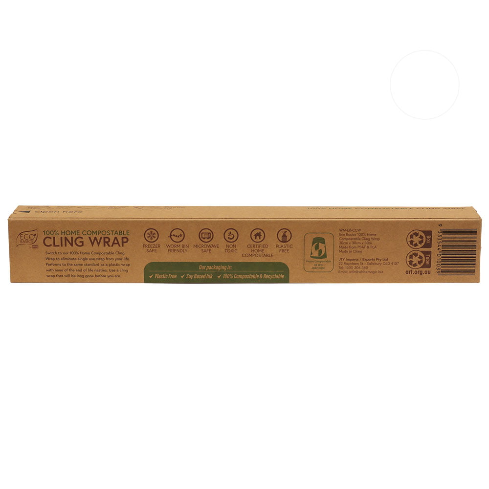 Eco Basics - 100% Home Compostable Cling Wrap